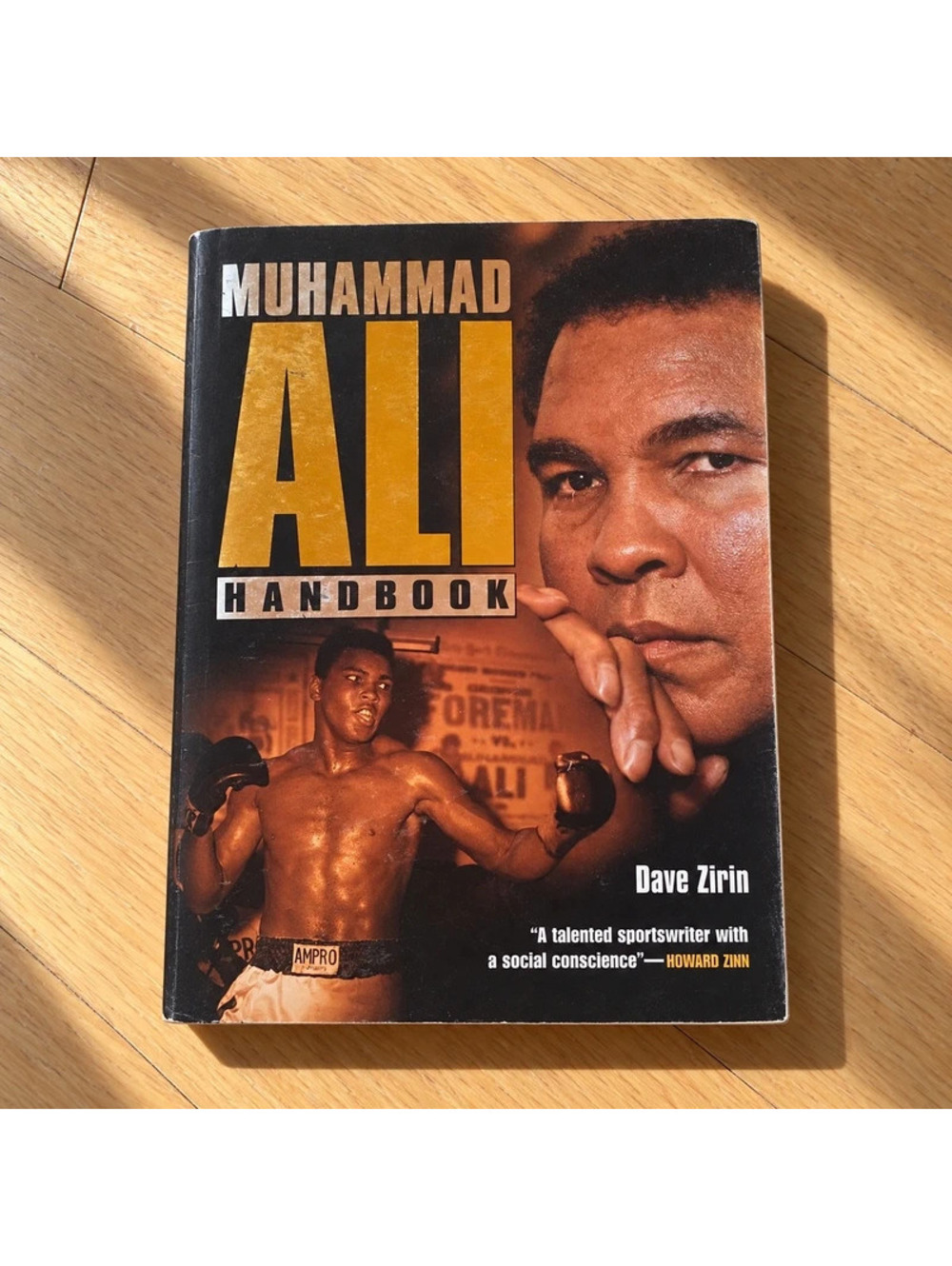 Muhammad Ali Handbook Dave Zirin 2007 Hardcover Boxing Biography Book